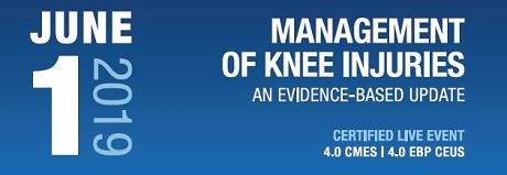 Management of Knee Injuries: An Evidence Based Update Banner
