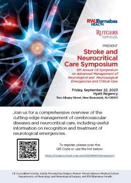 4th Annual Stroke and Neurocritical Care Symposium: Advanced Management of Neurological and Neurosurgical Emergencies and Critical Care Banner